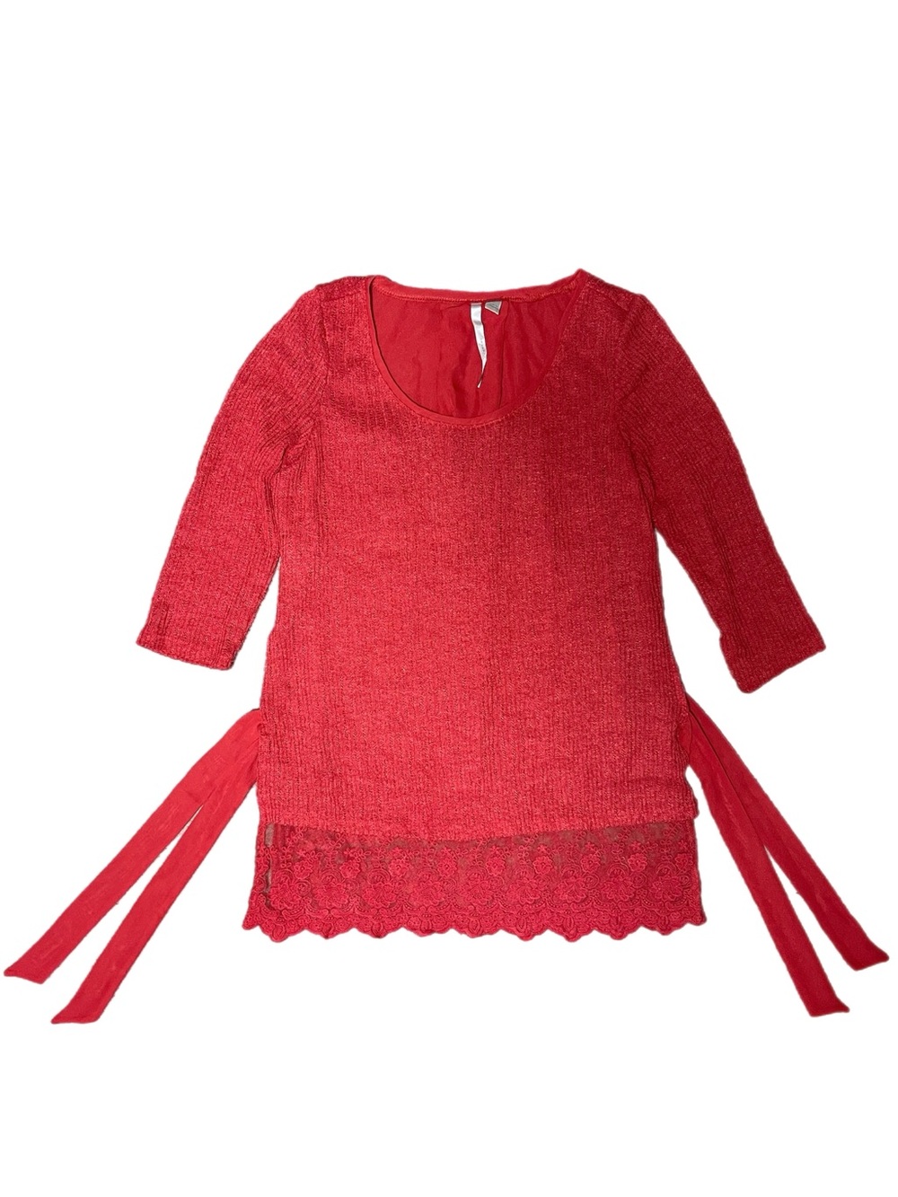 Y2K Early 2000s Lace Detail Layered Lauren Conrad Top